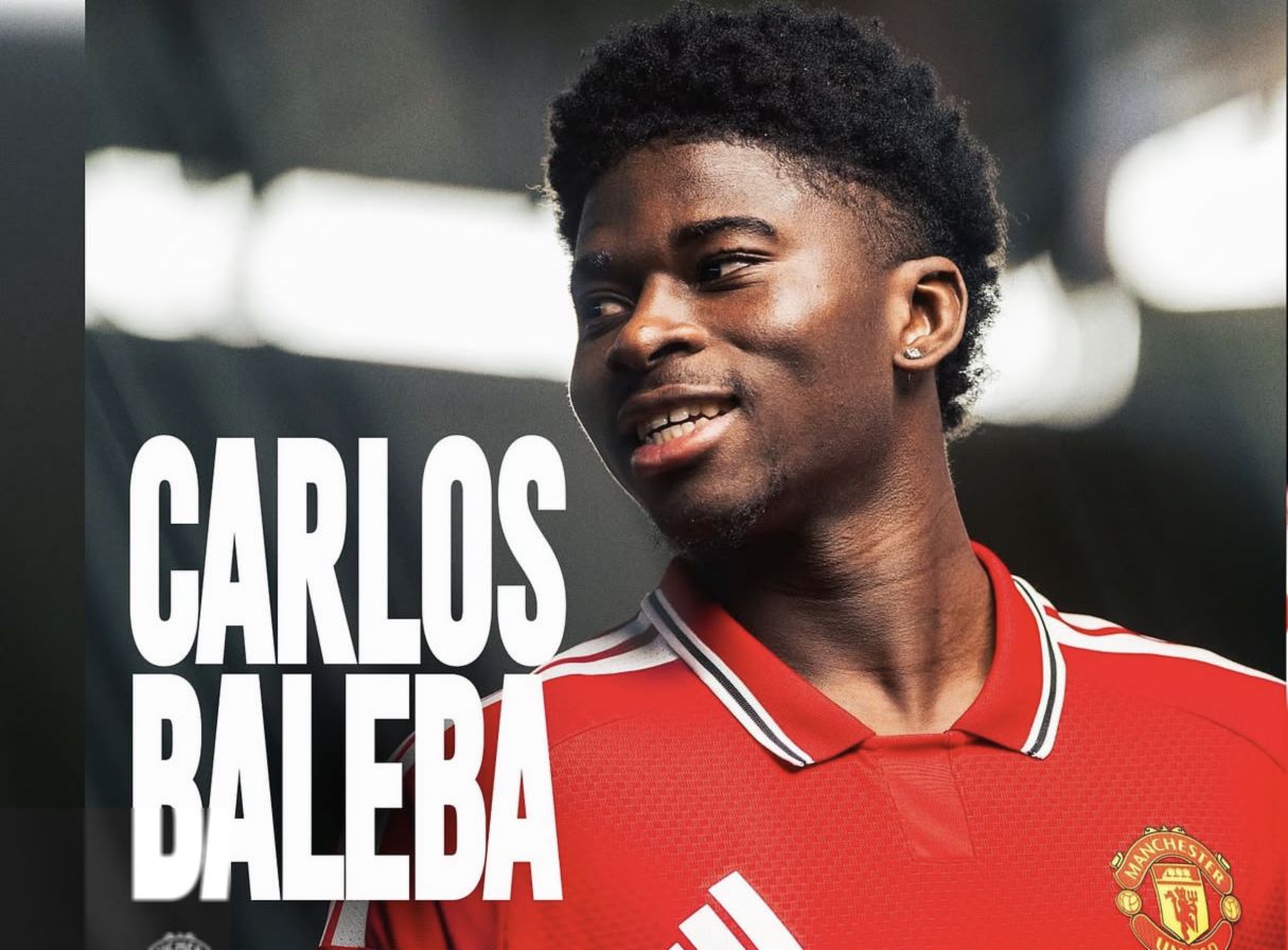 Carlos Baleba Resmi Berseragam Manchester United, Transfer Tembus Rp1,7 Triliun